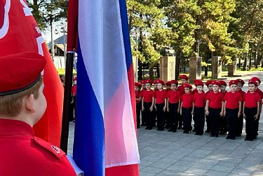 Илекские дошколята – теперь юнармейцы